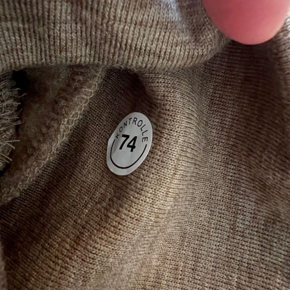 NWT MamaOwl Siskin Barbet Baby Pants in Merino Wool Fleece in Driftwood - Picture 7 of 9